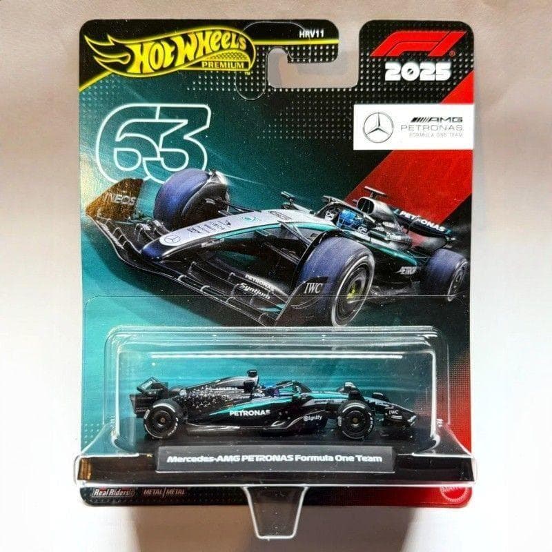 ホットウィール プレミアムレースアソート 2025 F1 5台コンプセット