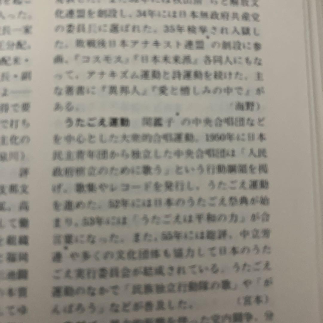 戦後革命運動事典　1985年新泉社刊