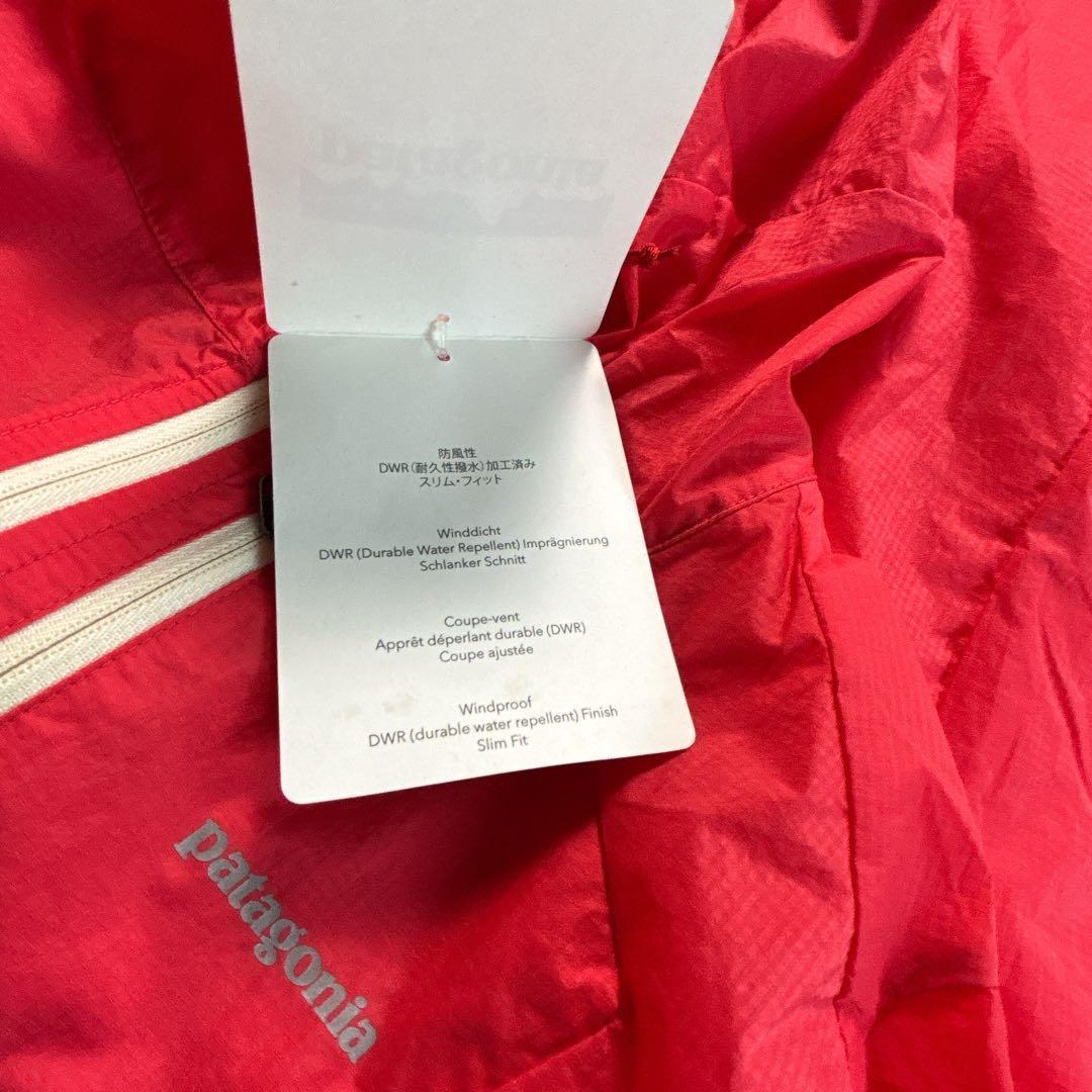 新品未使用タグ付 パタゴニア patagonia フーディニジャケット L赤