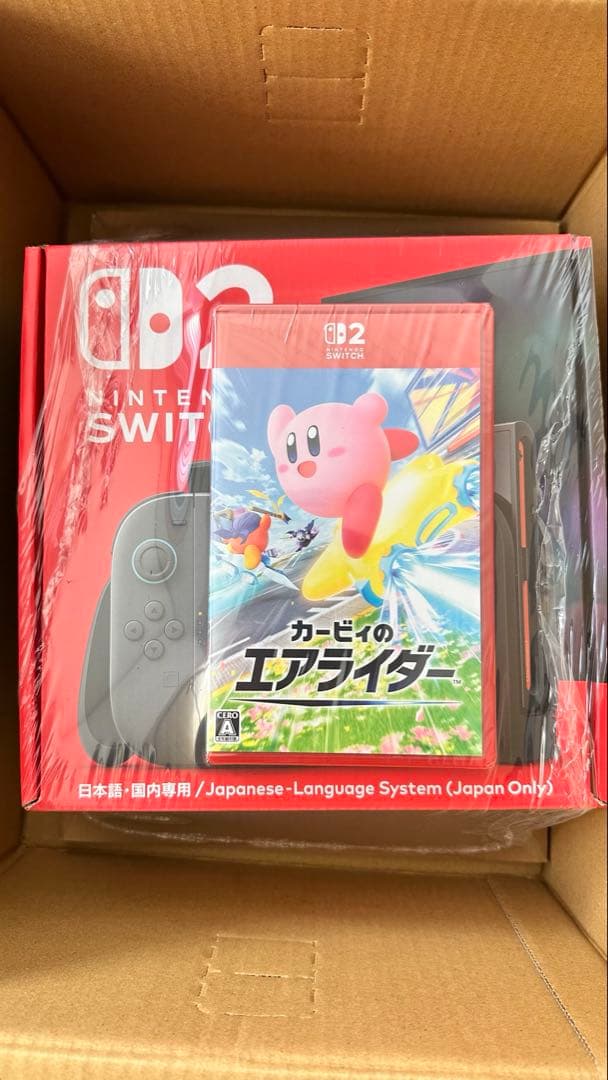 Nintendo Switch 2（日本語・国内専用）+カービィのエアライダー