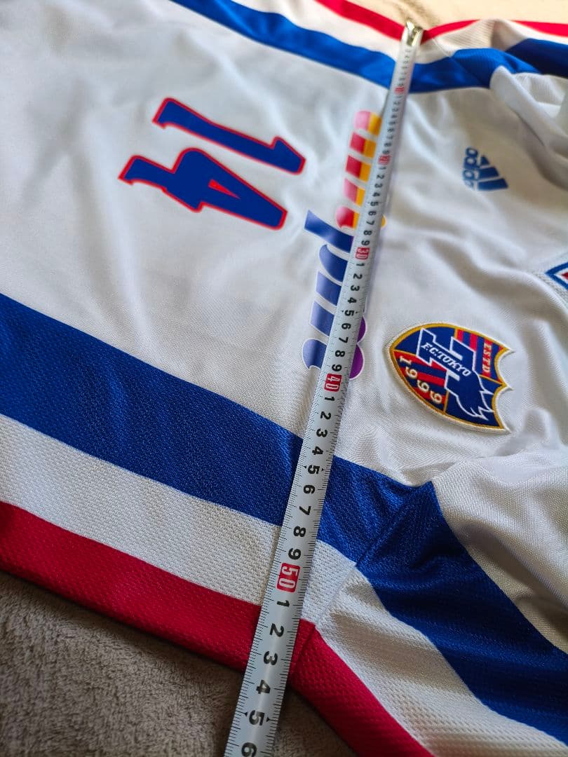 レアFC東京 1999/2000adidas サッカーシャツ 14佐藤由希彦