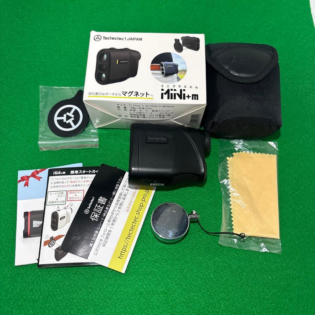 タイムセール❗️TEC TEC TEC★MINI＋m★ゴルフレザー距離計★