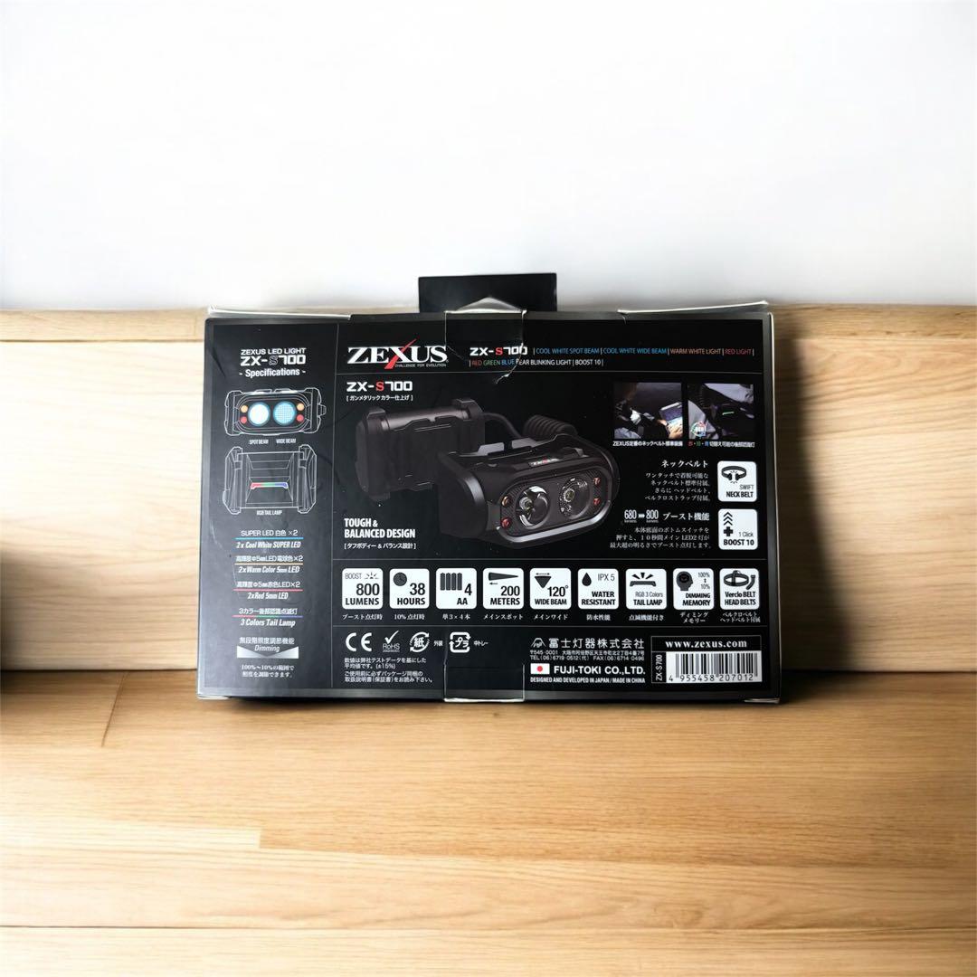 【未使用品】ZEXUS ZX-S700 ヘッドライト プロ仕様モデル