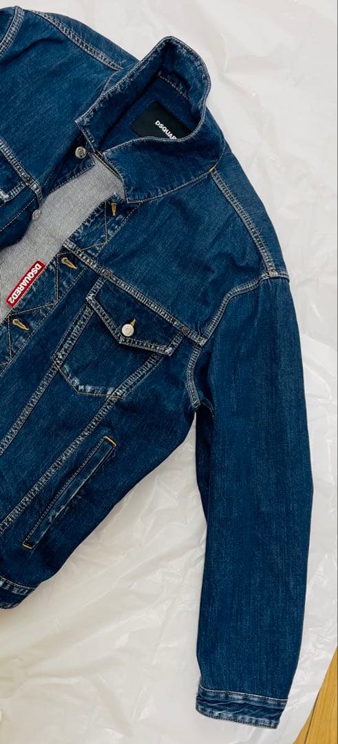DSQUARED2 デニムジャケット ゆったりLサイズ 型番：S74AM0940