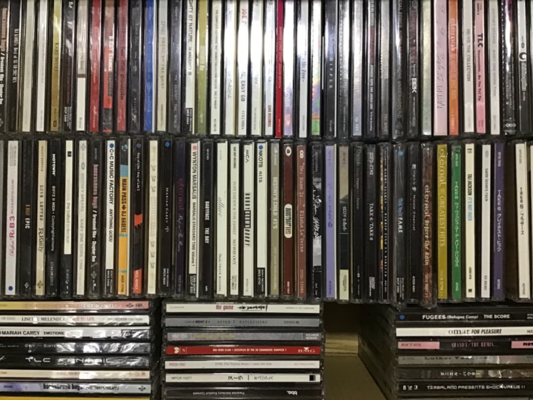 HiPHOP・R&B CD300〜350枚セット3箱 3つ購入でお願いします①