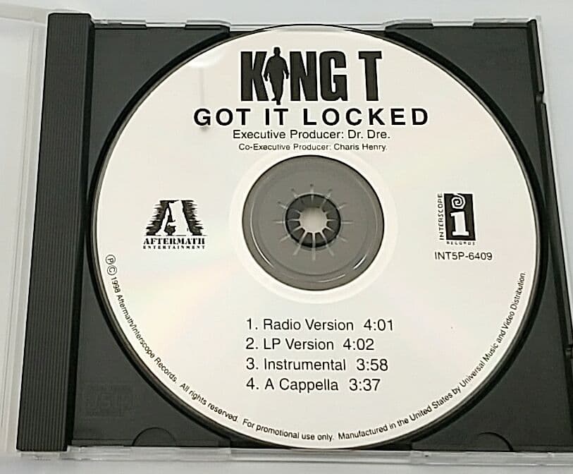 King T『Got It Locked』Promo  CDs