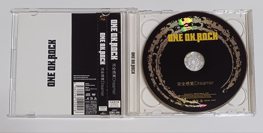 ONE OK ROCK 完全感覚Dreamer 初回限定盤 CD+DVD
