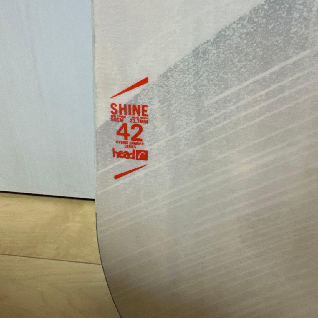 限界値下げ！新品未使用、HEAD スノーボード SHINE 42 142cm