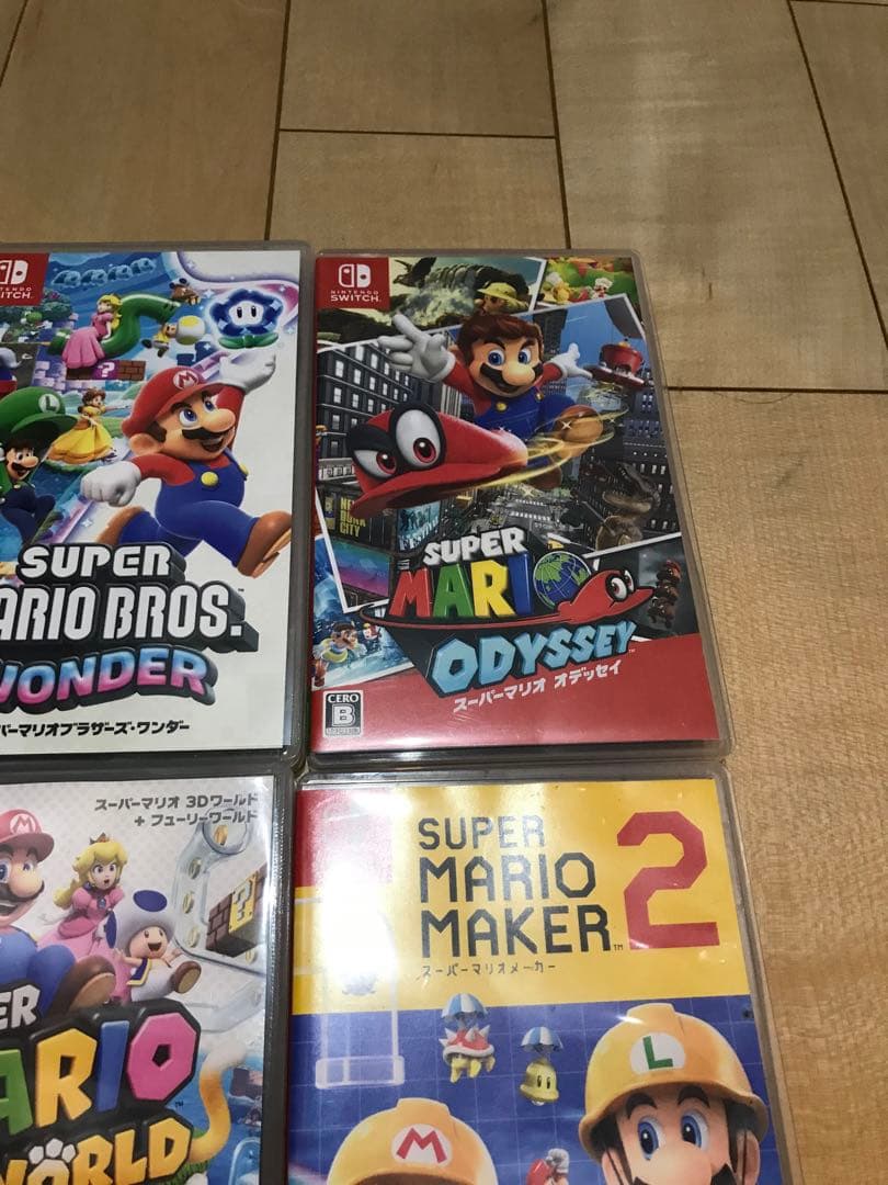 スーパーマリオ　４本セット