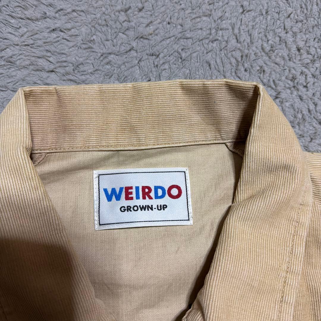 WEIRDO Psycho 落書き　Jacket ジャケット　コーデュロイ　M