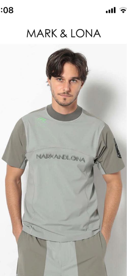 メンズウェア MARK&LONA Voltaic Laser Vent Tee | MEN