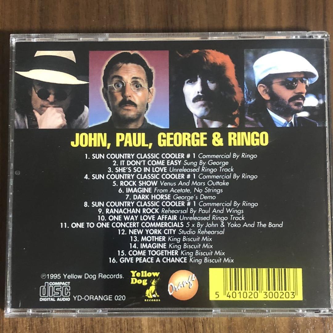 ビートルズ/JOHN,PAUL,E & RINGO