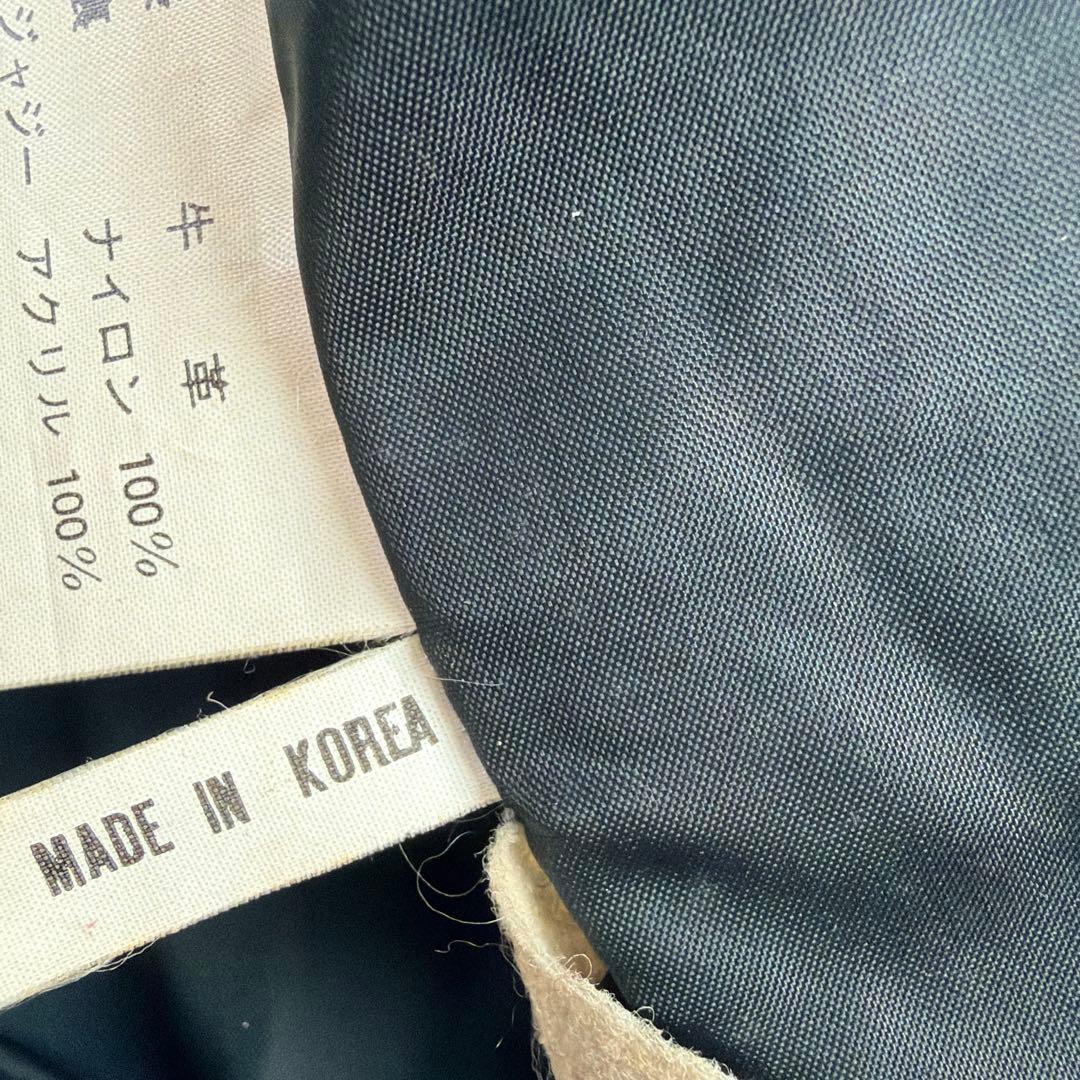 希少 gilet ジレ vintage 牛革 レザー ジャケット ブルゾン 黒