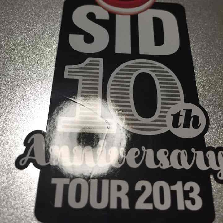 シド SID 10th Anniversary TOUR 2013 値下げ交渉可