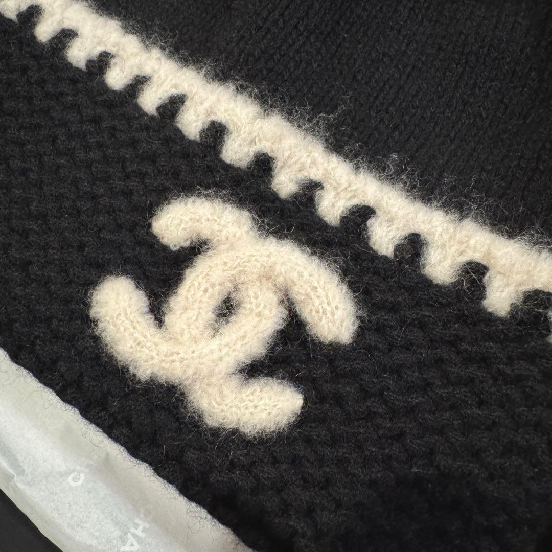 【新品 】大人気⭐︎CHANEL ニット帽 ビーニー未使用