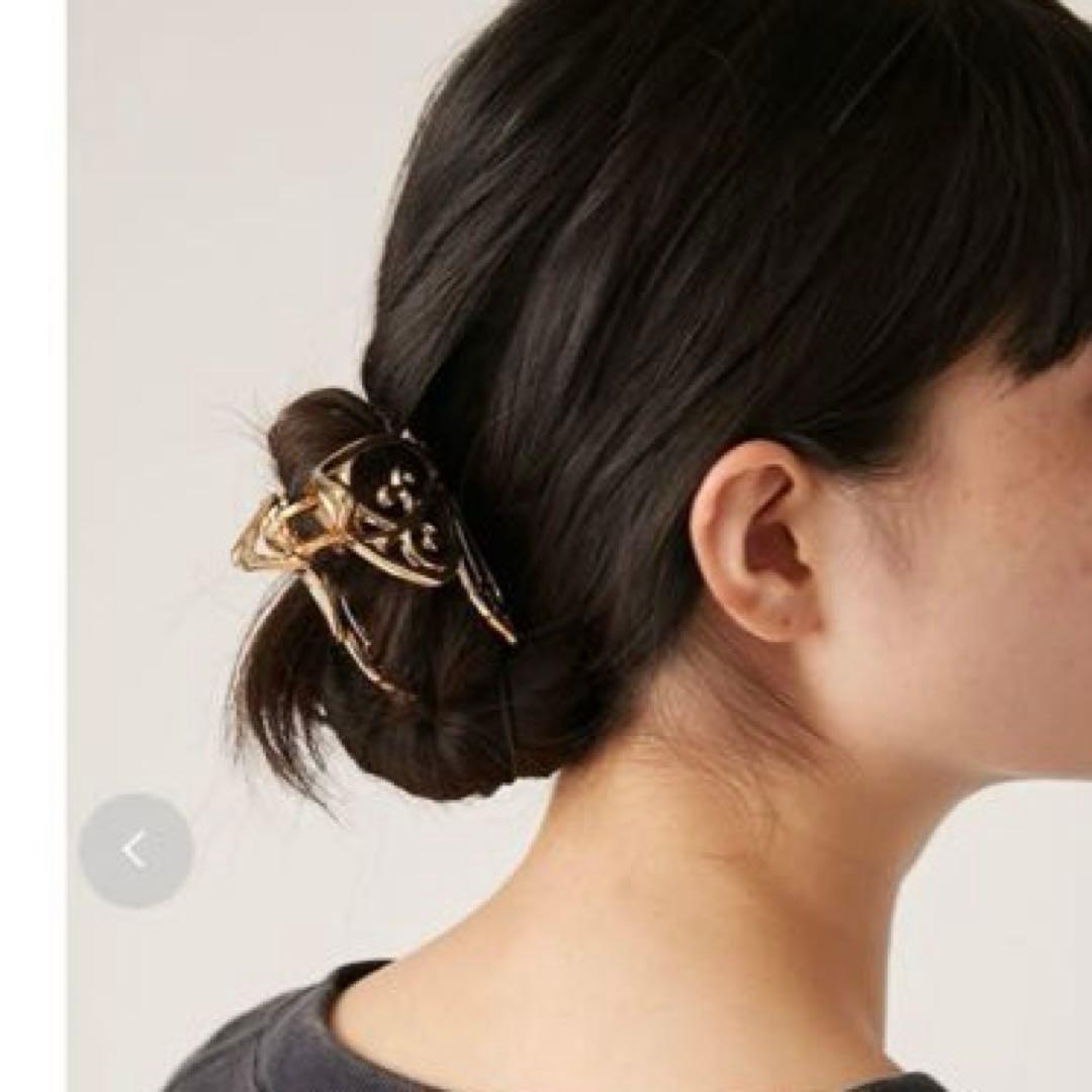 【LILY BROWN × ANNA SUI】バタフライバレッタ silver銀