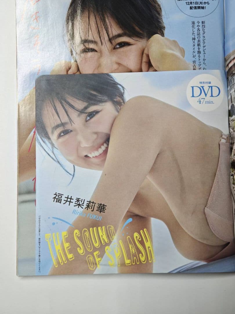 福井梨莉華 週刊プレイボーイ 25年 No.6・50号 新品未使用 2冊セット