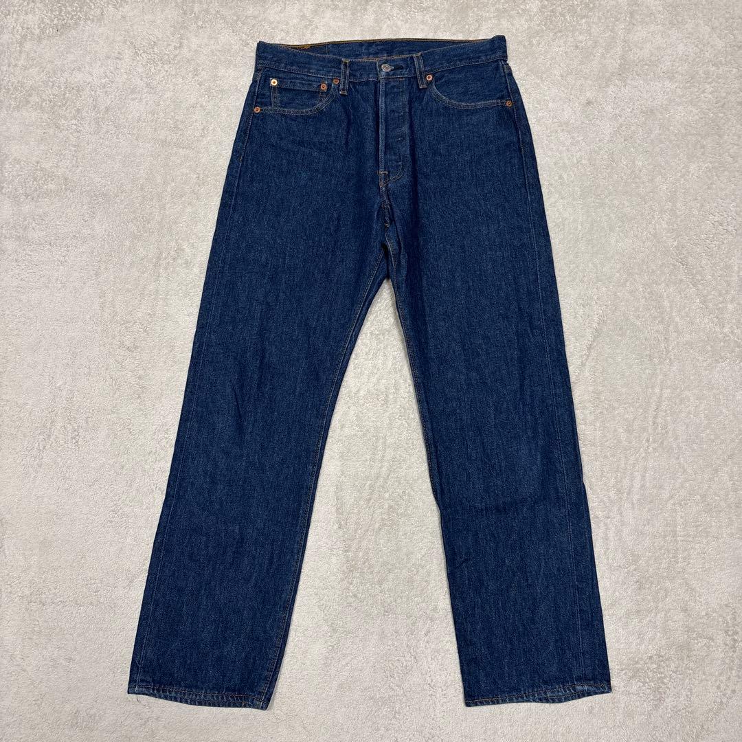 美品◎リーバイス セットアップ ジャケットL 501 W33 L32 インディゴ