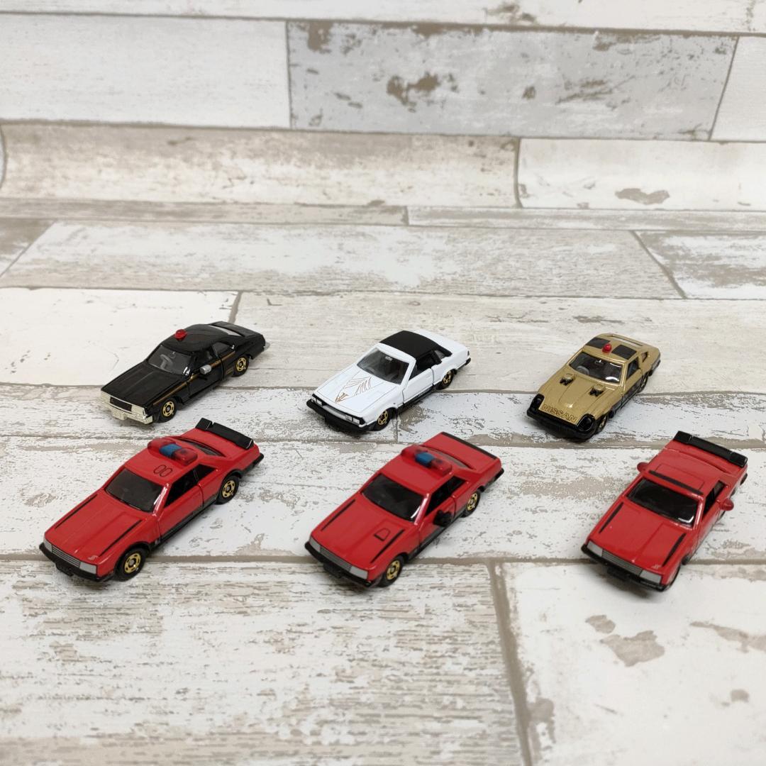 希少 西部警察 スーパーマシンスペシャル ミニカー 6台セット トミカ