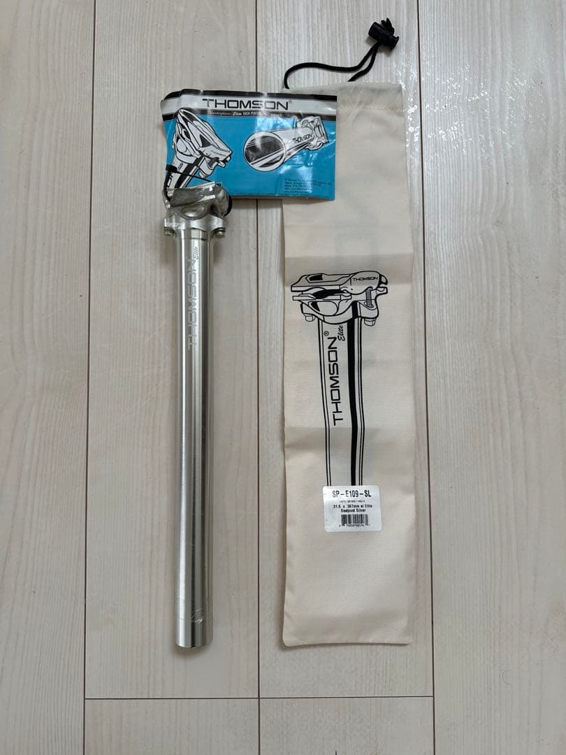 THOMSON Elite Seatpost 31.6 x 367mm シルバー