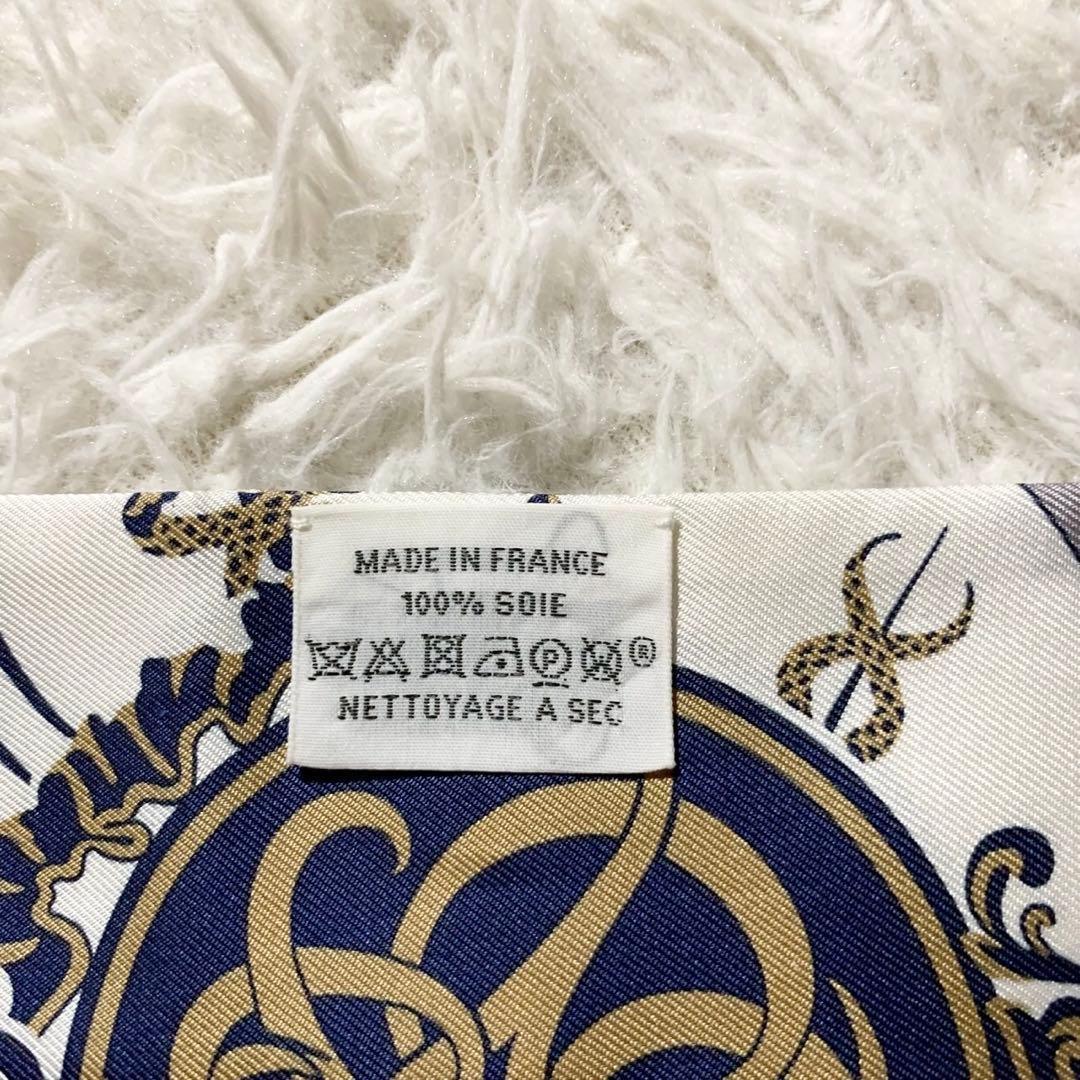 HERMES　エルメス　EXLIBRIS　エクスリブリス　ツイリー　スカーフ