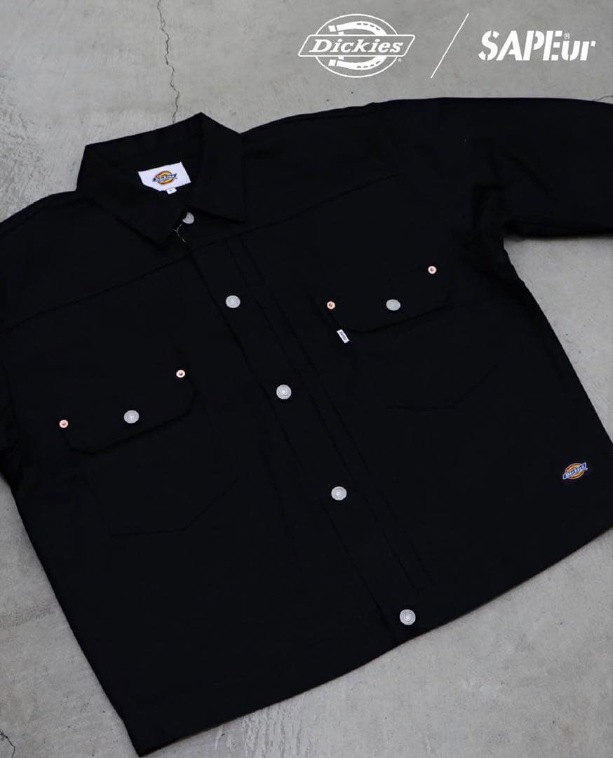 SAPEur サプール Dickies ディッキーズ コラボジャケット 黒L新品