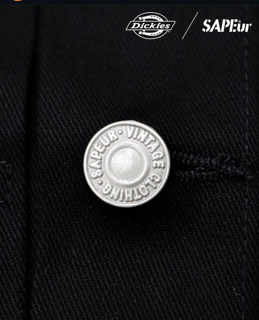 SAPEur サプール Dickies ディッキーズ コラボジャケット 黒L新品