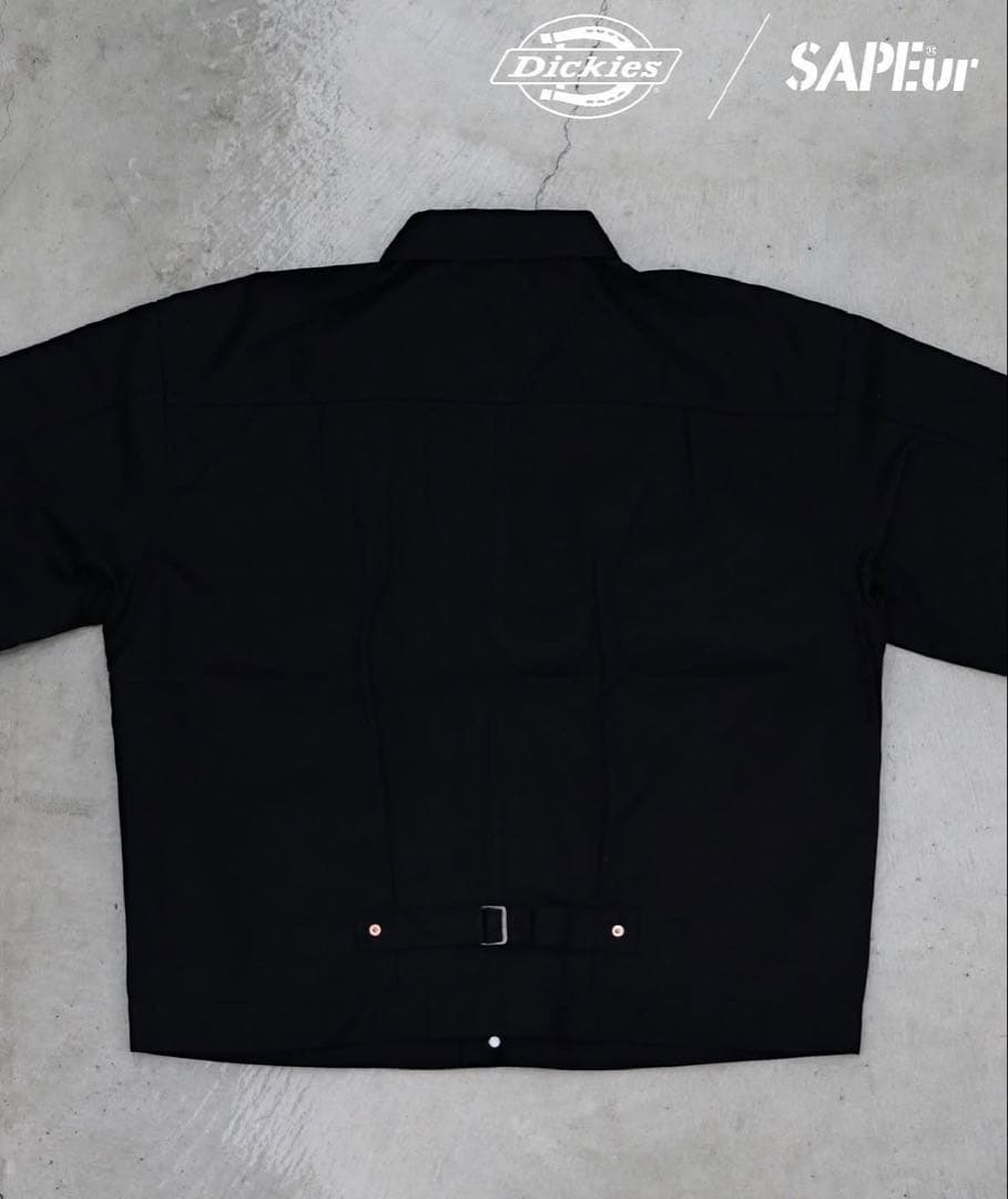 SAPEur サプール Dickies ディッキーズ コラボジャケット 黒L新品