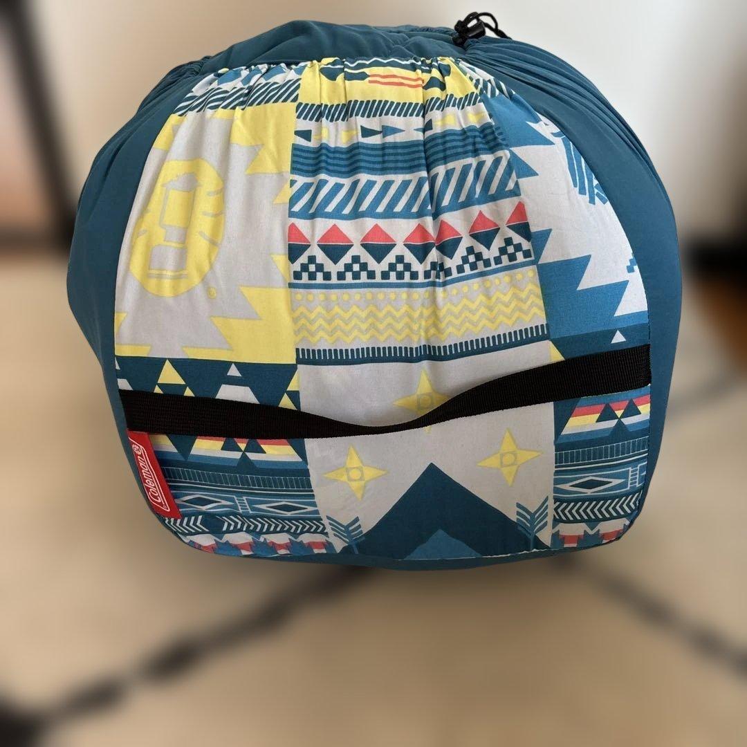 極美品☆Coleman☆キャンプ用シュラフ 2in1