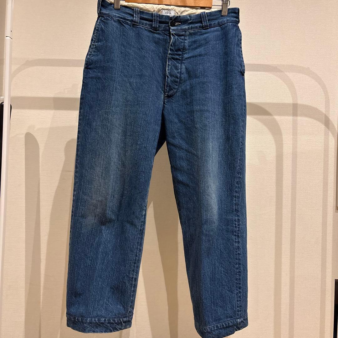 価格交渉可　CIOTA シオタ　デニム×スラックス