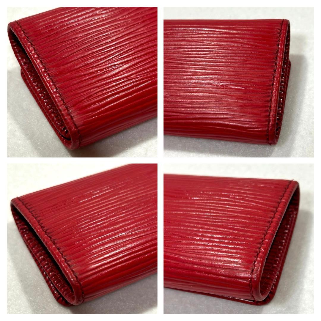 LOUIS VUITTON キーケース　ミュルティクレ4 エピレザー