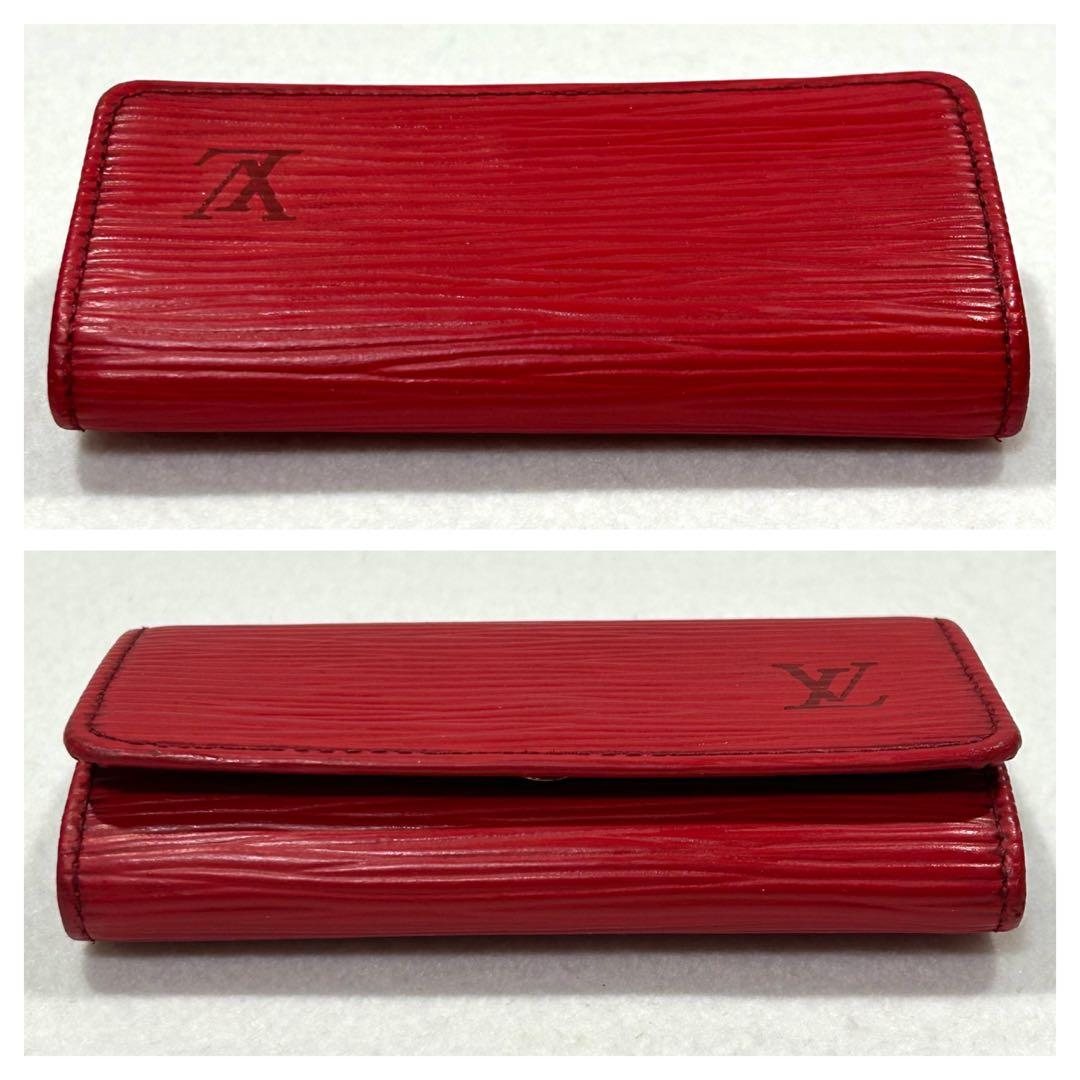 LOUIS VUITTON キーケース　ミュルティクレ4 エピレザー