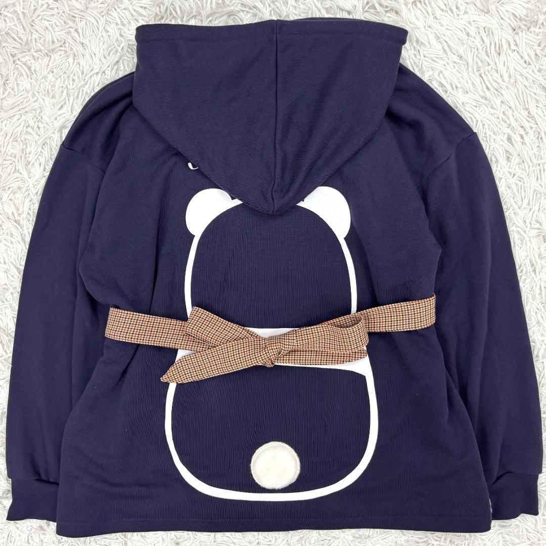 PANDIESTA JAPAN　ビッグパンダ ファーパーカー　L ネイビー