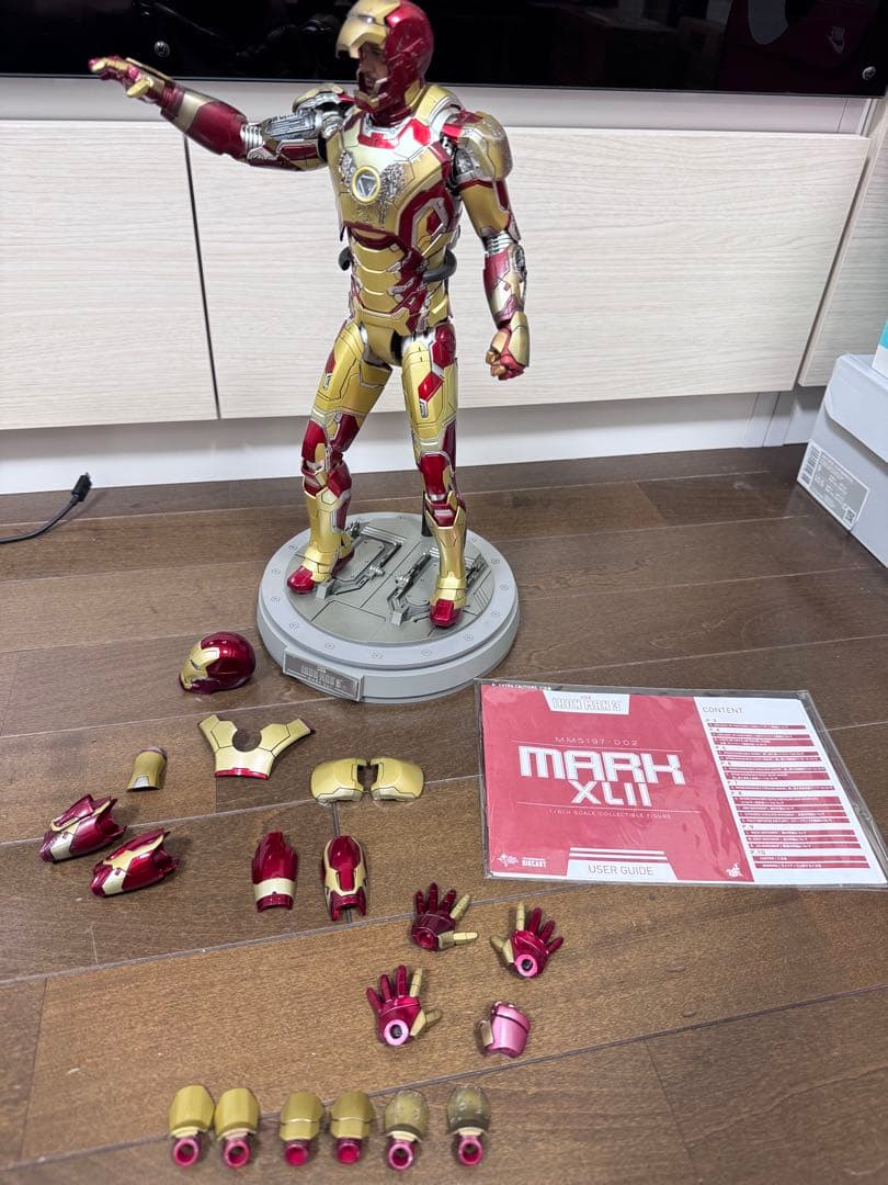 ホットトイズ　ムービーマスターピース　アイアンマン3 マーク42