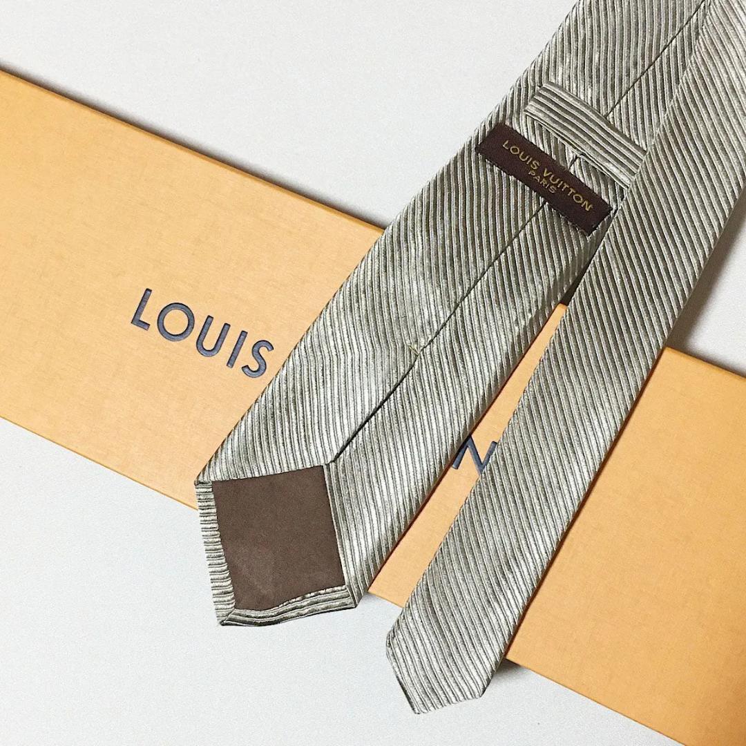 ルイヴィトン Louis Vuitton ネクタイ シルク100%