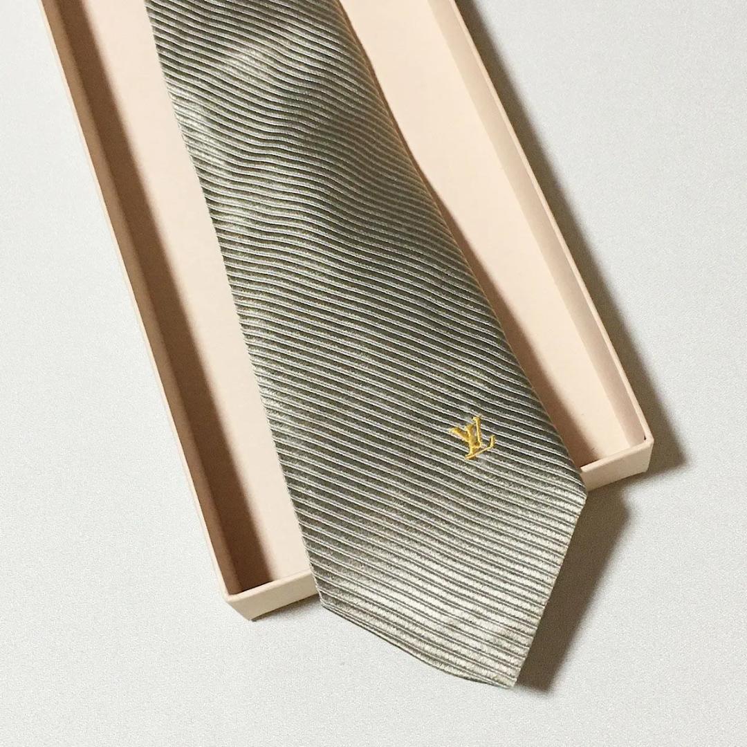 ルイヴィトン Louis Vuitton ネクタイ シルク100%