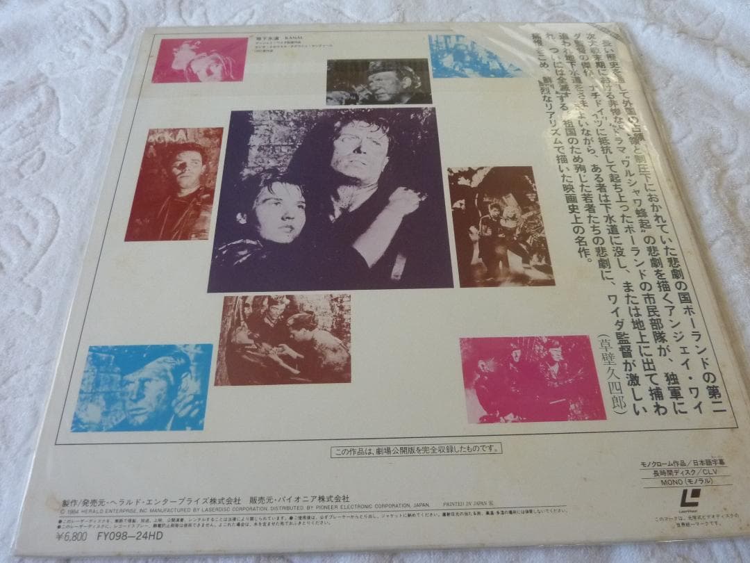 地下水道　　レーザーディスク　　　　rivinBC