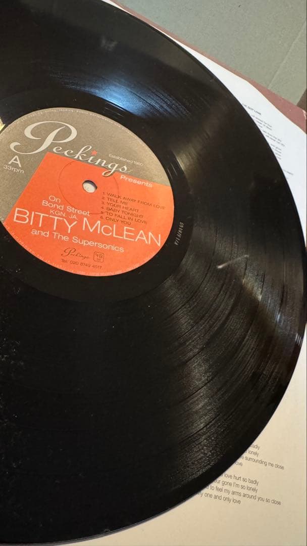洋楽 Bitty McLean On Bond Street KGN.JA.