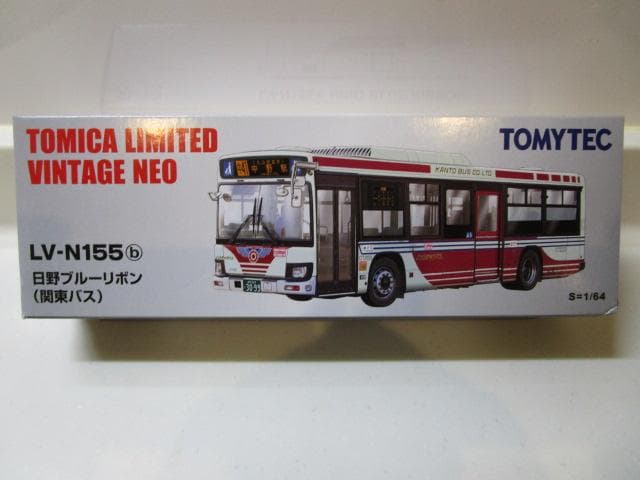 トミカLVネオ/新品未開封 LV-N155b 日野ブルーリボン(関東バス)