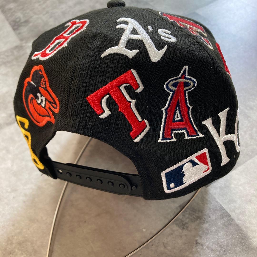 NEWERA MLB メジャーリーグ 30球団 刺繍ロゴ入り ベースボール