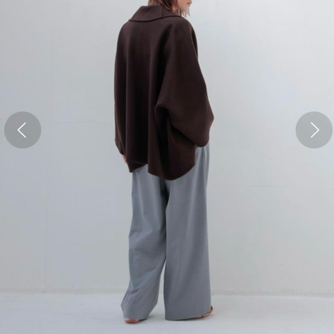B7 ベーセッツ　DRESSLAVE ショートウールコート　ショール　ポンチョ