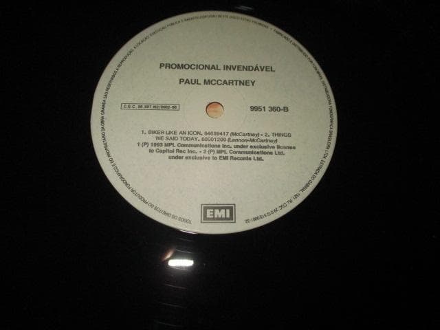 paul mccartney live (RARE BRAZIL!!送料込）