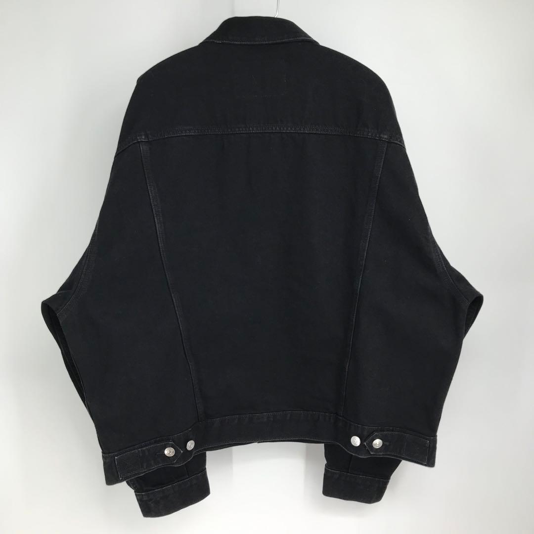 カルバンクライン　デニムジャケット　Gジャン　XL　ブラック