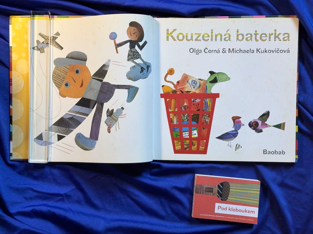 希少・チェコ絵本■Kouzelná baterka■Olga Černá