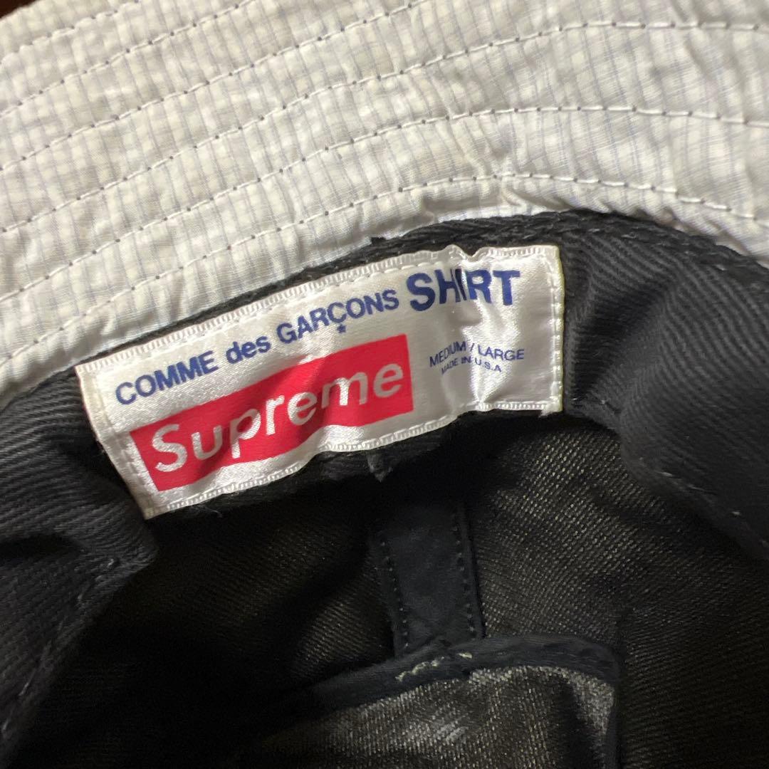 Supreme コムデギャルソン迷彩 バケットハット