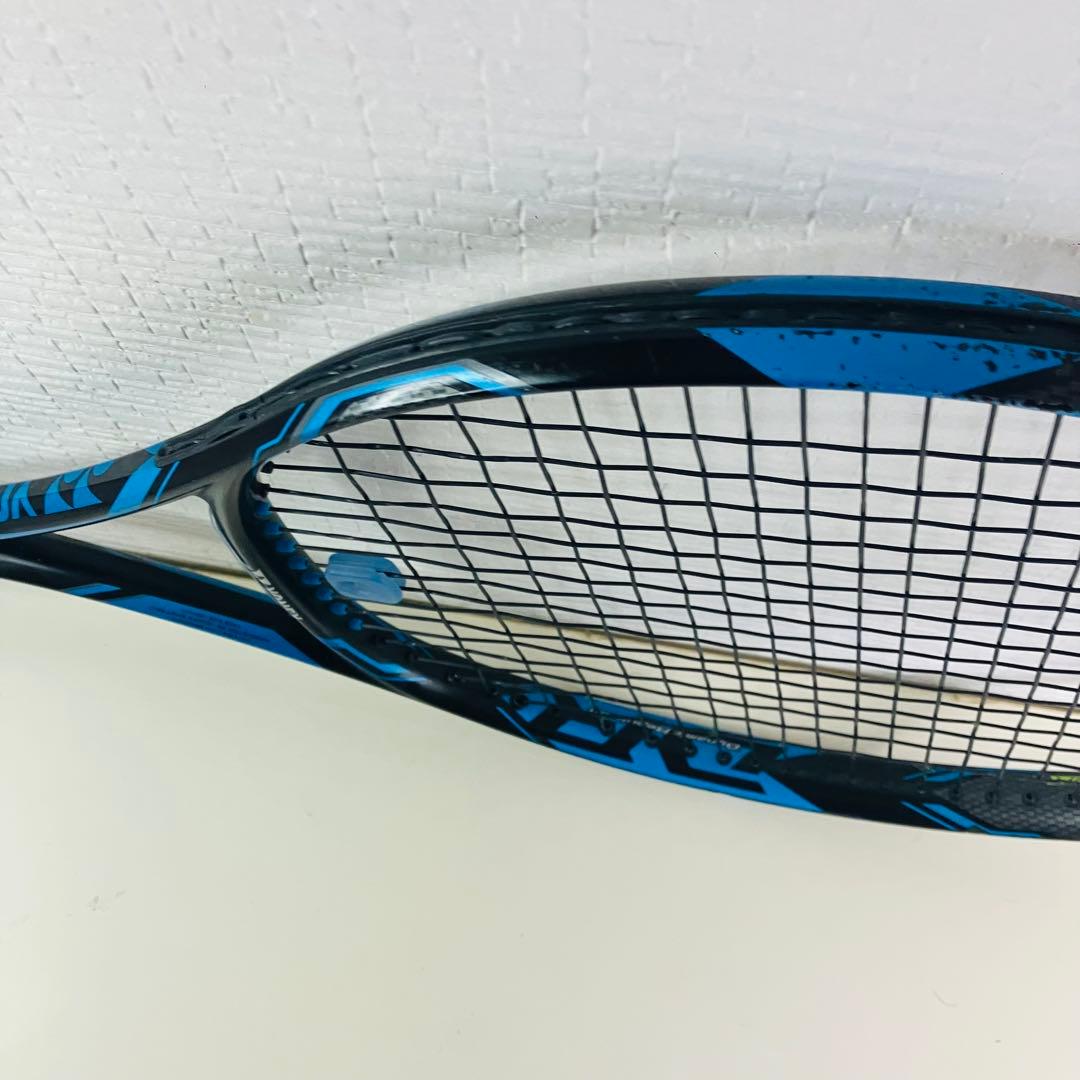 YONEX 硬式用テニスラケット 黒/青EZONEDR98