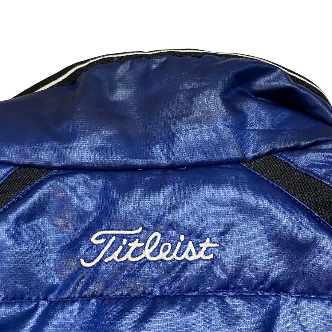 TITLEIST タイトリスト 中綿 ジャケット M ブルー メンズ ゴルフ