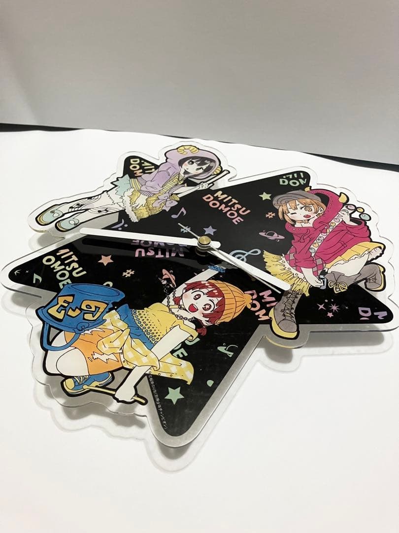 限定完全受注生産 みつどもえ アクリル時計 バンドver 桜井のりお先生 お揃い