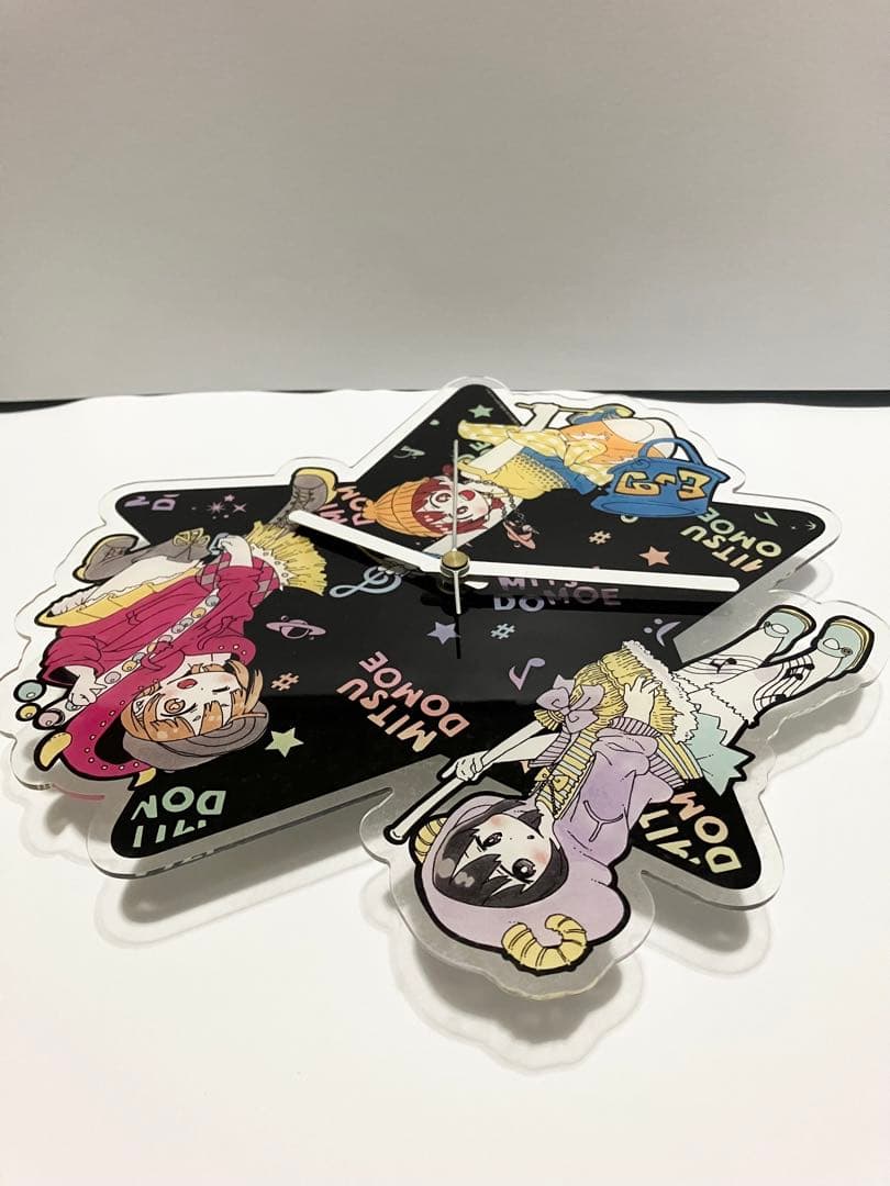 限定完全受注生産 みつどもえ アクリル時計 バンドver 桜井のりお先生 お揃い