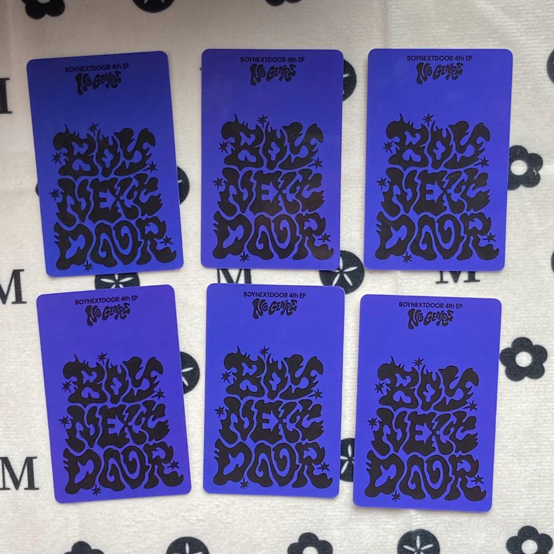 BOYNEXTDOOR target 限定トレカ 6枚
